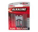 Ansmann 09887 6LR61 9V Block RED - alkalická batéria 9V 09887