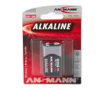 Ansmann 09887 6LR61 9V Block RED - alkalická batéria 9V 09887
