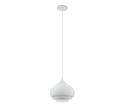 Eglo 96883 - Luster na lanku CAMBORNE 1xE27/60W/230V biela 96883