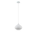Eglo 96883 - Luster na lanku CAMBORNE 1xE27/60W/230V biela 96883