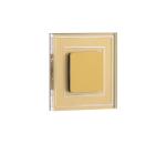 LDST KE-01-SZ-BC8 - LED schodiskové svietidlo KELLY 8xLED/1,2W/230V zlatá 3500K KE-01-SZ-BC8