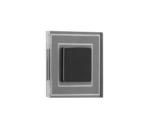 LDST KE-01-SC-BZ8 - LED schodiskové svietidlo KELLY 8xLED/1,2W/230V matná čierna KE-01-SC-BZ8