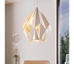 Eglo 49932 - Závesné svietidlo CARLTON 1 1xE27/60W/230V 49932