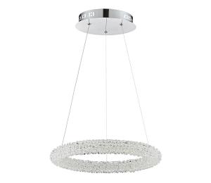 Luxera  - LED Krištáľový luster na lanku ALMEDA LED/24W/230V
