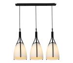 Luxera  - Luster na lanku ZORZO 3xE27/60W/230V