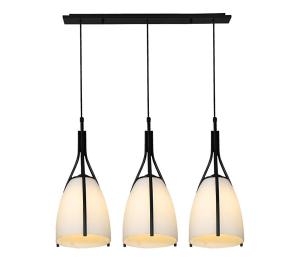 Luxera  - Luster na lanku ZORZO 3xE27/60W/230V