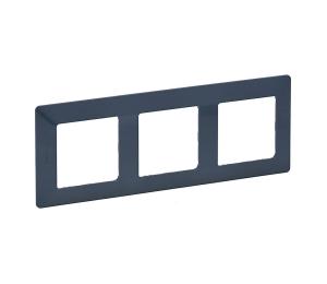 Legrand 754093 - Rámik pre spínače VALENA LIFE 3P azurová 754093