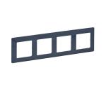 Legrand 754094 - Rámik pre spínače VALENA LIFE 4P azurová 754094