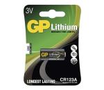 Lithiová batéria CR123A GP LITHIUM 3V/1400 mAh B1501