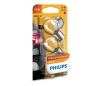 SADA 2x Autožiarovka Philips VISION 12498B2 P21W BA15s/21W/12V Phil-12498B2