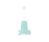 - Detský luster na lanku BALLET 1xE27/40W/230V pr. 21 cm modrá 7224