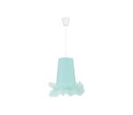 - Detský luster na lanku BALLET 1xE27/40W/230V pr. 21 cm modrá 7224