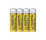 Varta 2006 - 4 ks Zinkouhlíková batéria SUPERLIFE AA 1,5V 2006101304