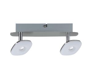 Paulmann 66651 - LED Bodové svietidlo SQUARELENSE 2xLED/3,2W/230V 66651