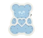 LED Detská lampa LED/2xAA modrý medveď 310651