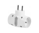 P90 - Rozbočovacia zásuvka 1x2,5A+2x10A/230V P90