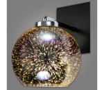 Kemar NP/K/1/D3 - Nástenné svietidlo KULE 3D 1xE27/60W/230V NP/K/1/D3