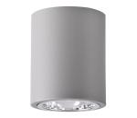Bodové svietidlo JUPITER 1xE27/20W/230V pr. 9,8 cm šedá 312419