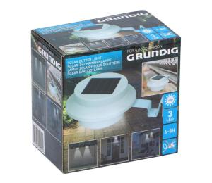 Grundig - LED Solárne svietidlo s držiakom 3xLED/1xAA 600 mAh 8711252122144