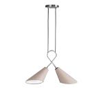 Fischer & Honsel 65170 - Luster na lanku SAGA 2xE27/12W/230V 65180