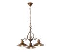 INCANTI 02-760 - Luster na reťazi LENA 3xE27/42W/230V 02-760