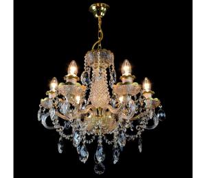 Wranovsky JWZ148062100 - Krištáľový luster na reťazi DIAMANT 6xE14/40W/230V JWZ148062100