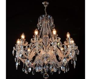 Wranovsky JWZ124122101 - Krištáľový luster na reťazi IMPERIAL 12xE14/40W/230V JWZ124122101