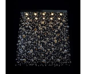 Wranovsky JWZ610100101 - Krištáľový prisadený luster ORBIS 10xGU10/40W/230V JWZ610100101