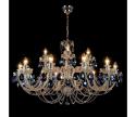 Wranovsky JWZ166182231 - Krištáľový luster na reťazi OCEAN 18xE14/40W/230V JWZ166182231