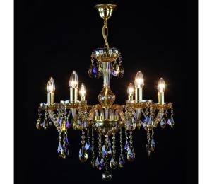 Wranovsky JWZ167061100 - Krištáľový luster na reťazi CLARIT 6xE14/40W/230V JWZ167061100