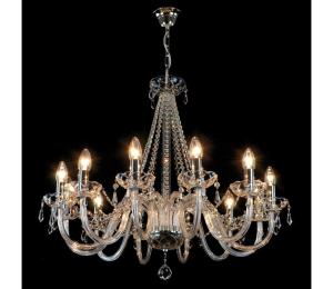 Wranovsky JWZ117122101 - Krištáľový luster na reťazi BONTON 12xE14/40W/230V JWZ117122101