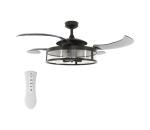 FANAWAY 212927 - LED Stropný látor CLASSIC 3xE27/4W/230V čierna + DO 212927