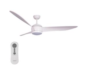 Lucci air 512911 - LED Stropný látor AIRFUSION LED/20W/230V drevo/biela + DO 512911