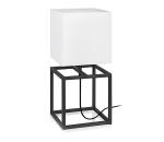 Markslöjd 107306 - Stolná lampa CUBE 1xE27/60W/230V 107306