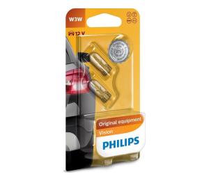 SADA 2x Autožiarovka Philips VISION 12256B2 W2,1x9,5d/3W/12V Phil-12256B2