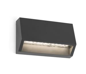 FARO Barcelona FARO 70657 - LED Vonkajšie nástenné svietidlo MUST-1 LED/2W/230V IP65 70657