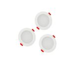 SADA 3xLED Kúpeľňové podhľadové svietidlo MIRO LED/6W/230V IP44 304605