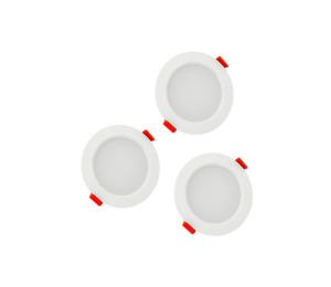 SADA 3xLED Kúpeľňové podhľadové svietidlo MIRO LED/6W/230V IP44 304605