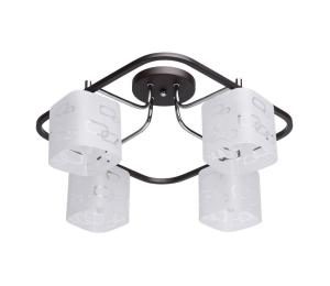 DeMarkt De Markt - Prisadený luster ALPHA 4xE14/60W/230V 673010604