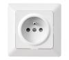 Zásuvka domová FRENCH 250V/16A A6001.0