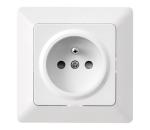 Zásuvka domová FRENCH 250V/16A A6001.0