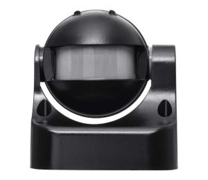 Vonkajší senzor pohybu PIR B 180° 1200W/230V IP44 čierna G1125