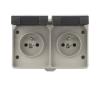 Vonkajšia zásuvka FRENCH 250V/16A IP44 2Z A1397.1