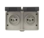 Vonkajšia zásuvka FRENCH 250V/16A IP44 2Z A1397.1