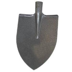 Kinekus Rýľ bez násady, špicatý, silný, kovový, šedý