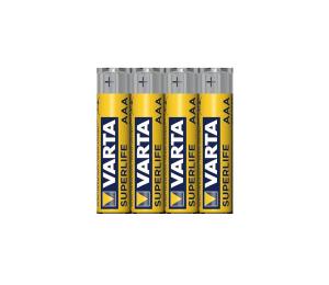 Varta 2003101304 - 4 ks Zinkouhlíková batéria SUPERLIFE AAA 1,5V 2003101304