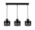 Luster na lanku BODO SILVER 3xE27/60W/230V 0474