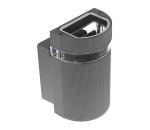 Vonkajšie nástenné svietidlo KORTEK 1xGU10/30W/230V IP54 šedá SKU012804