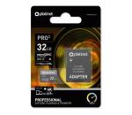 MicroSDHC 32GB U3 Pro 90MB/s + SD adaptér PMMSD32UIII
