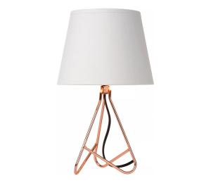 Lucide 47500/81/17 - Stolná lampa GITTA 1xE14/40W/230V biela 47500/81/17